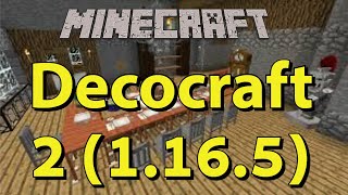 1165  Decocraft 2 Mod Spotlight  Installation Crafting and Gameplay [upl. by Esile]