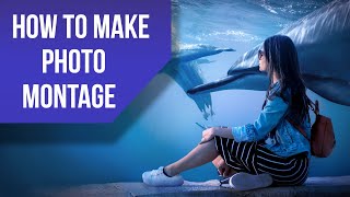 📷How to Make a Photo Montage The Easy Way No Special Skills Needed [upl. by Nimra]