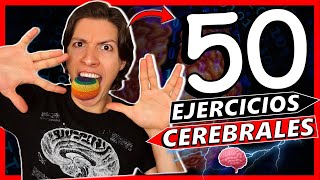 💪 50 EJERCICIOS CEREBRALES Para Fortalecer tu Mente [upl. by Adamski]