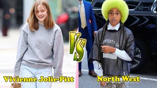 Vivienne JoliePitt VS North West Transformation ⭐ From Baby To Now [upl. by Laufer]