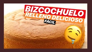 💛como Rellenar Un Bizcochuelo 💛principiantes [upl. by Otrebtuc]