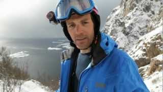 Helly Hansen Alpha skiing jacket review by Aurelien Ducroz [upl. by Nwahsid]