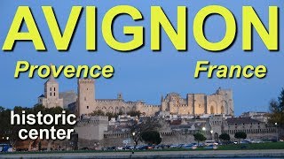 Avignon France  the historic center [upl. by Wirth881]