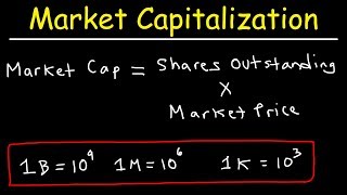 Market Capitalization of Stocks [upl. by Guendolen]