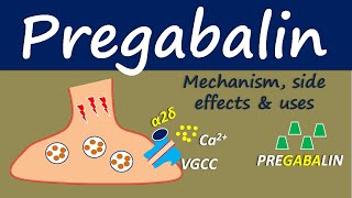 Pregabalin  Mechanism side effect and uses [upl. by Niar]