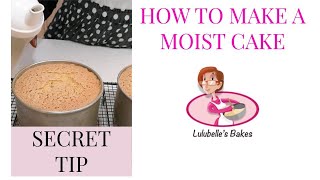 How to make moist cakes [upl. by Ailiec]