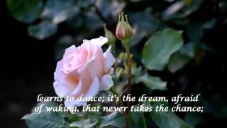 The Rose  Bette Midler HD with lyrics HQ Audio [upl. by Rowland]