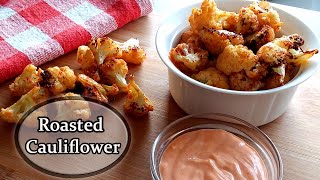 Air Fryer Roasted Cauliflower  Keto Friendly [upl. by Korten952]