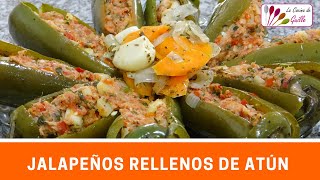 JALAPEÑOS RELLENOS DE ATÚN [upl. by Nilhsa270]