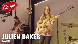 Julien Baker  Favor live performance [upl. by Yanej]