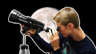 Celestron 70mm Travel Scope Review [upl. by Noned733]