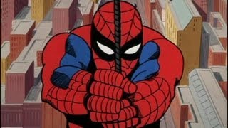 Spiderman 1967 Cartoon Intro  lyrics in description [upl. by Ahsoek]