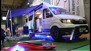 Man TGE 3180 4x4 Camper [upl. by Ynnot]