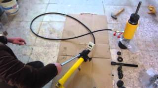 ML Series Anchor Bolt Pull Out Tester Operational Video [upl. by Festatus]