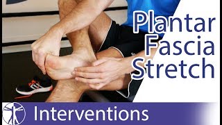 Plantar Fascia Stretch  Plantar Fasciitis [upl. by Minnnie579]