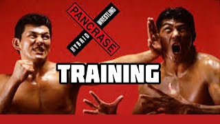 PANCRASE  HYBRID WRESTLING  Training Video [upl. by Kcirre]