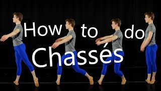 How to do Chassés — Easy Ballet Class [upl. by Koorb895]