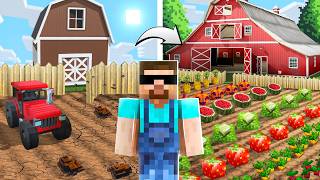 I STARTED A FARMING BUSINESS IN MINECRAFT [upl. by Tunnell]