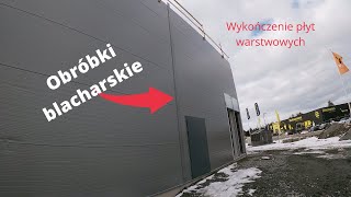 Obróbki blacharskiepłyty warstwowejak obrabiać [upl. by Zosema]