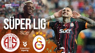 Antalyaspor vs Galatasaray  SÜPERLIG HIGHLIGHTS  101924  beIN SPORTS USA [upl. by Kela]