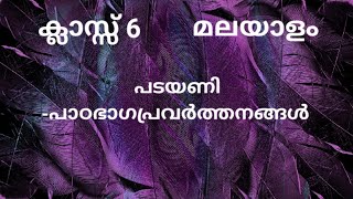 ക്ലാസ്സ്‌ 6മലയാളം പടയണി പാഠഭാഗപ്രവർത്തനങ്ങൾ [upl. by Ramilahs744]