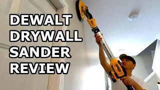 DeWalt Drywall Sander Review DCE800 20V MAX [upl. by Darryl]