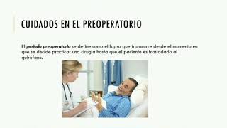 Cuidados preoperatorios transoperatorios y posoperatorios [upl. by Wagshul587]