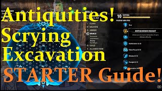 ESO Greymoor  Antiquities Scrying Excavation Skill Lines Guide Starting Mission amp Basics [upl. by Adan]