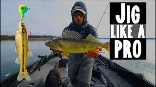 How To Jig Walleyes Like A Pro [upl. by Amelus]