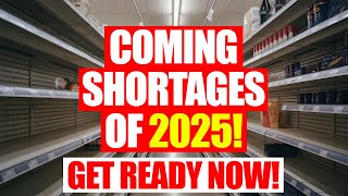 JUST ANNOUNCED – 8 Shortages COMING SOON Be READY [upl. by Ljoka950]