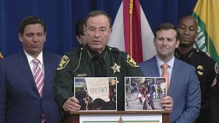 Sheriff Grady Judd talks about looters and rioters [upl. by Saffier]