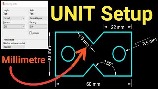 🔥 How to set units in Autocad🔥How to set units in millimeters in autocad  Unit command in AutoCAD [upl. by Nyleahcim]