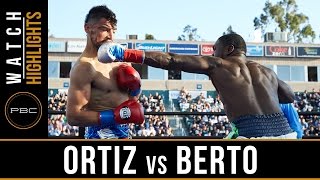 Ortiz vs Berto HIGHLIGHTS April 30 2016  PBC on FOX [upl. by Nathalia64]