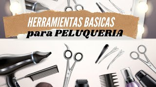 Herramientas básicas para abrir tu Peluqueria [upl. by Leafar226]