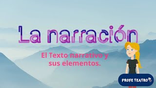 La narración El texto narrativo y sus elementos [upl. by Karisa]