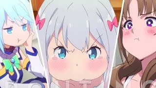 Pouting Faces In Anime  Funny Waifu Moments [upl. by Yeleek]