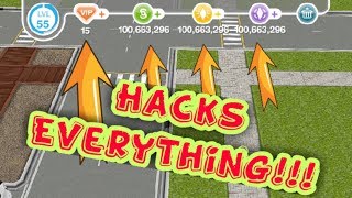 SIMS FREEPLAY HACKS VIP  UNLIMITED SIMOLEONS LP amp SP [upl. by Sew]