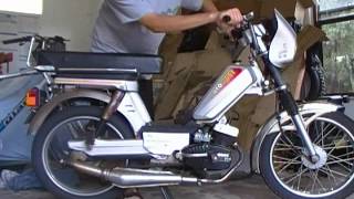 First Start of Avanti Garelli Auto Power Moped [upl. by Rodie]