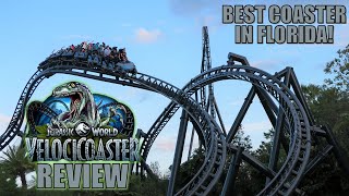 Velocicoaster Review Islands of Adventure Jurassic World Coaster  Best Coaster in Florida [upl. by Nonregla]