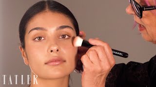 5 Easy Steps To Flawless Foundation CHANEL Makeup Tutorial  Tatler Schools Guide [upl. by Zetes]