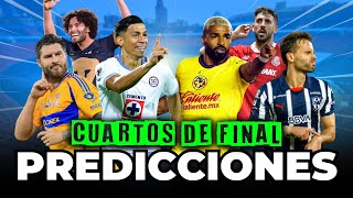 PREDICCIONES CUARTOS DE FINAL LIGA MX APERTURA 2024 [upl. by Ettenot]