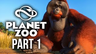 PLANET ZOO Gameplay Walkthrough Part 1  ZOOKEEPER Full Game [upl. by Marylinda385]