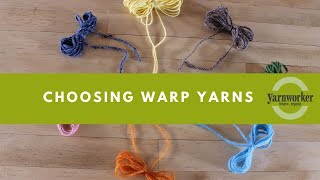 Evaluating Yarns For Weaving [upl. by Namien]