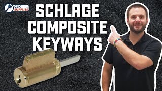 Locksmith Training  Schlage Composite Keyways [upl. by Enoid388]