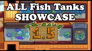 ALL NEW Fish Tanks Showcase  Stardew Valley 15 [upl. by Josler]