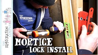 How to DIY Fit a Lock and Door Handle [upl. by Feliks481]