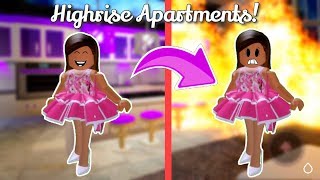 How To BURN And FLOOD Your HIGHRISE APARTMENT 😱 Royale High Secrets [upl. by Fai374]