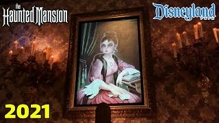 NEW 2021 ENHANCED Haunted Mansion  Disneyland  Full Ride Through [upl. by Arema443]