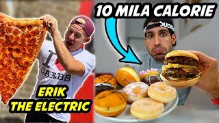 YOUTUBER AMERICANO DECIDE COSA MANGIO PER 24H 10000 kcal [upl. by Aneev17]