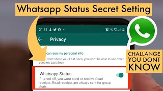 How to view WhatsApp Status without letting them Know  Hide Viewed By in WhatsApp [upl. by Eesyak]